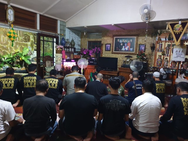 Foto: UAS Keliling Pontianak Naik Moge Harley Davidson (75771)