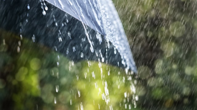Ilustrasi hujan deras. Foto: Shutterstock