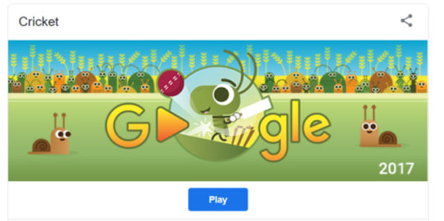 Game Google Doodle Populer Cricket, Foto: Dok. kumparan.com