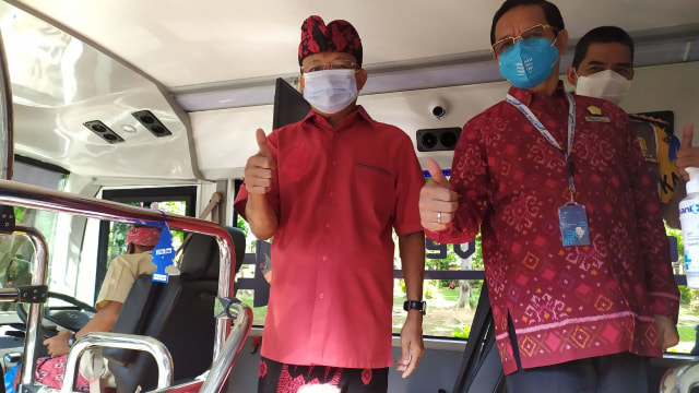 Bali Uji Coba Bus Listrik, Gratis 2 Bulan Pertama (112477)