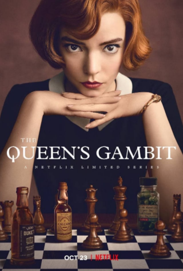 Poster The Queen's Gambit. Dok: IMDb /© All Copyright Belongs TO Netflix.