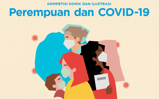 Kompetisi Komik dan Ilustrasi "Perempuan dan COVID-19"  Foto: UN Women