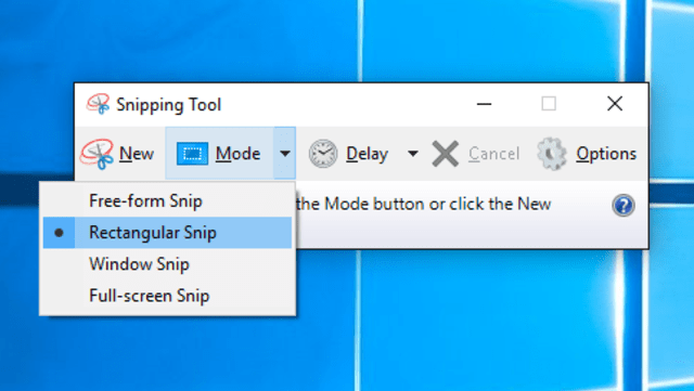 Snipping Tool. Sumber: Support.microsoft.com