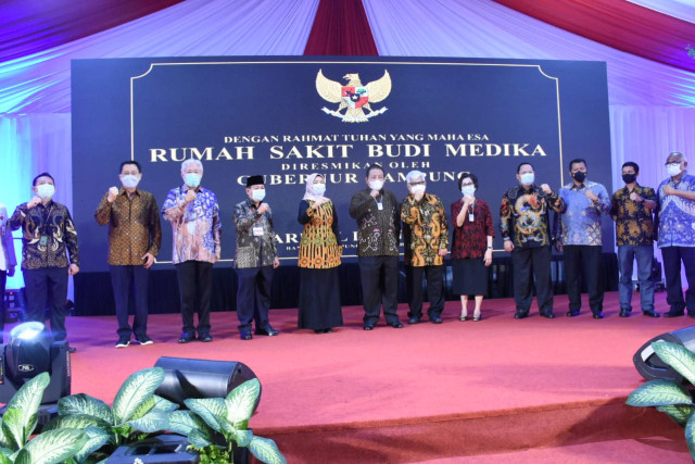 Peresmian Rumah Sakit Budi Medika oleh Gubernur Lampung, Minggu (8/11) | Foto : Adpim Pemprov Lampung