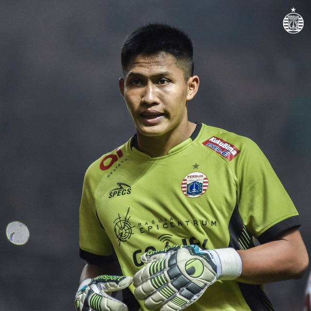 Mantan penjaga gawang Persija Jakarta, Daryono, meninggal dunia. Foto: Media Persija