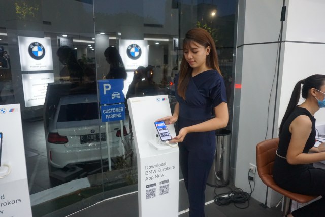 BMW Eurokars hadirkan aplikasi ponsel pintar untuk mengakses informasi soal produk BMW. Foto: BMW Eurokars