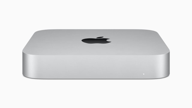 Mac Mini 2020 dengan prosesor M1. Foto: Apple