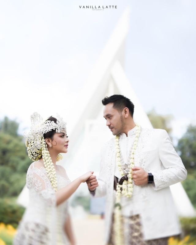 Foto pernikahan Jenita Janet. Foto: Instagram/@vanillalatte.photo
