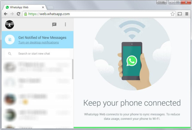 WA Web: Tutorial Menggunakan WhatsApp Web di Komputer, Foto: Dok. ghacks.net