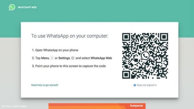 WA Web: Cara Mengembalikan WhatsApp Web yang Keluar Sendiri, Ternyata  Mudah! | kumparan.com