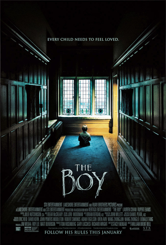 Poster Film The Boy, Foto: Dok. IMDb