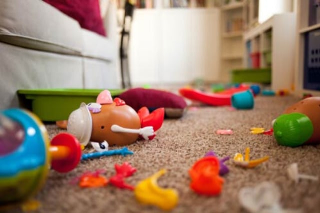 Ilustrasi kamar anak berantakan. Foto: Shutterstock