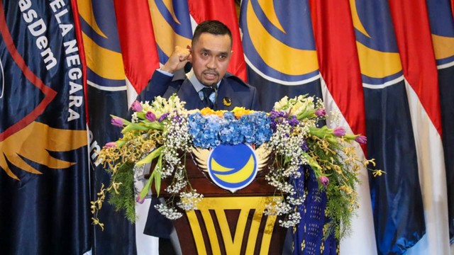Bendahara Umum DPP NasDem Ahmad Sahroni. Foto: Dok. Istimewa