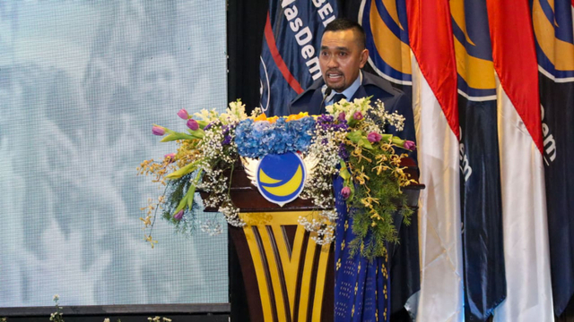 Bendahara Umum DPP NasDem Ahmad Sahroni.
 Foto: Dok. Istimewa