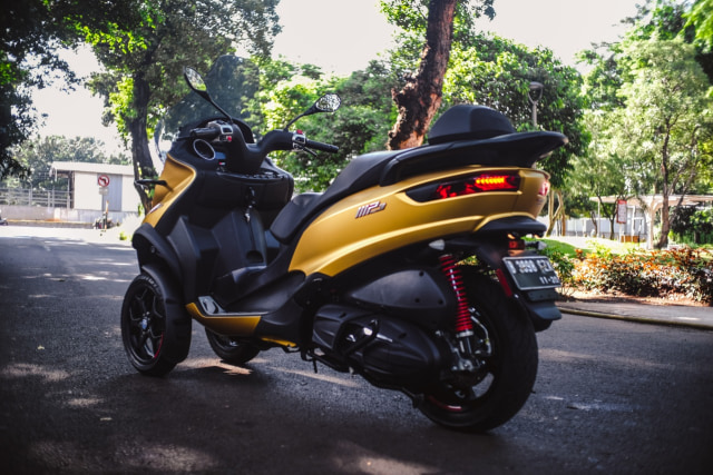 Foto: Lebih Dekat dengan Piaggio MP3 500 HPE, Skutik Canggih Beroda 3 (85194)