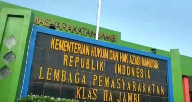 Lapas Klas IIA Jambi. Foto: Istimewa