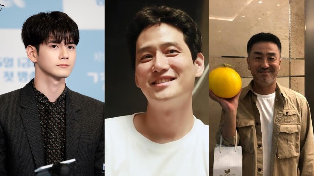 Ong Seong Wu, Park Hae Joon, dan Ryu Seung Ryong. Dok: fantagio_official, redline_ent, dan ryuseungryong_