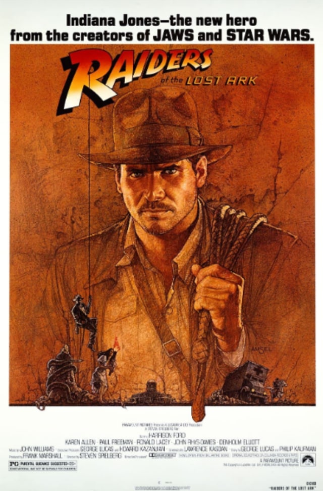 Poster film Raiders of the Lost Ark. Dok: IMDb /© 1981 - Lucasfilm, Ltd.