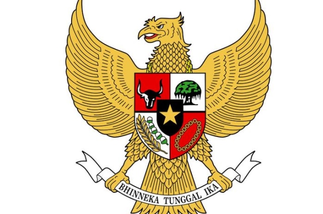 Lambang Pancasila Burung Garuda. Sumber: Shutterstock