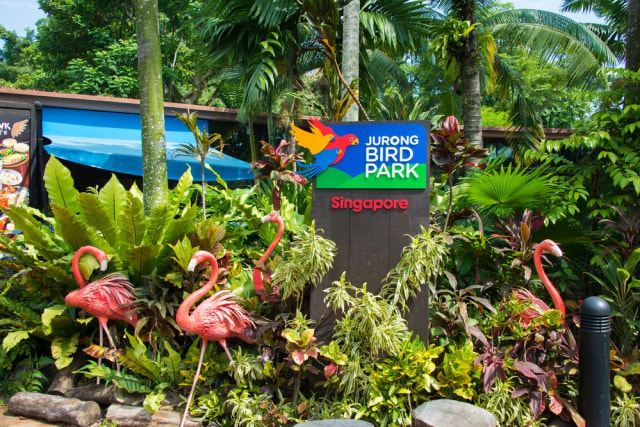 Jurong Bird Park di Wildlife Reserve Singapore. Foto: Shutterstock