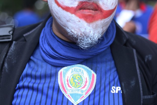 Aremania. Foto: Ben