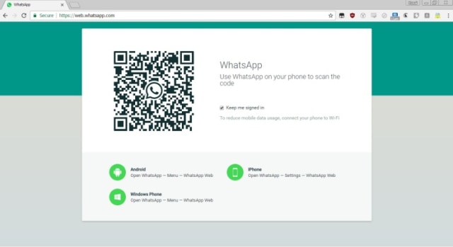  WA Web  Cara Log In dan Log Out WhatsApp Web  Antiribet 