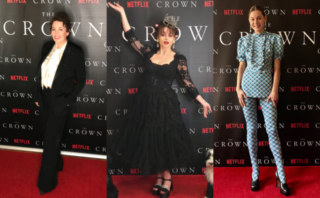 Gaya Aktris di Premier Virtual The Crown Season 4 Foto: Netflix UK & Ireland