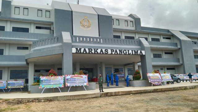 Markas Panglima Koarmada 3, di Katapop, Distrik Salawati, Kabupaten Sorong, Papua Barat, foto : Yanti