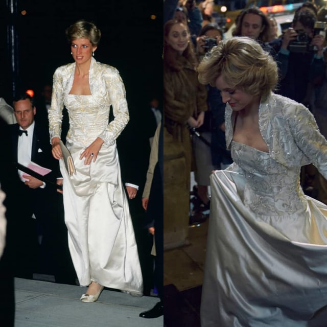 Mirip Banget! Ini 9 Gaya Emma Corrin Pakai Replika Baju Putri Diana di The Crown (14365)