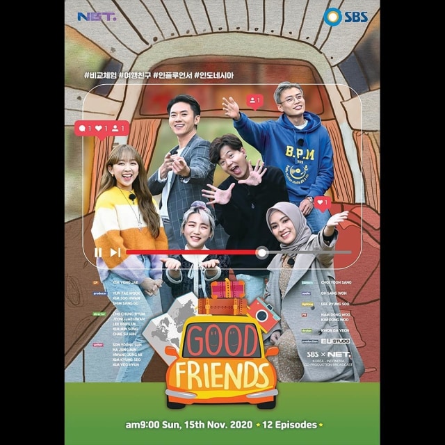 Dita Karang sampai Jang Hansol 'Korea Reomit' Bintangi Good Friends Indonesia (589511)