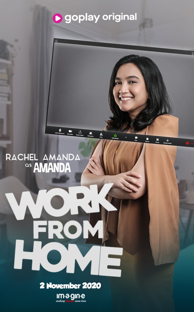 Kata Rachel Amanda soal Syuting Work From Home dengan Sinematografi Zoom Meeting (203556)