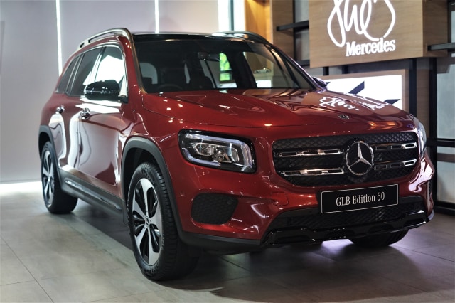 Mercedes-Benz GLB Edisi 50 Tahun. Foto: Muhammad Ikbal/kumparan