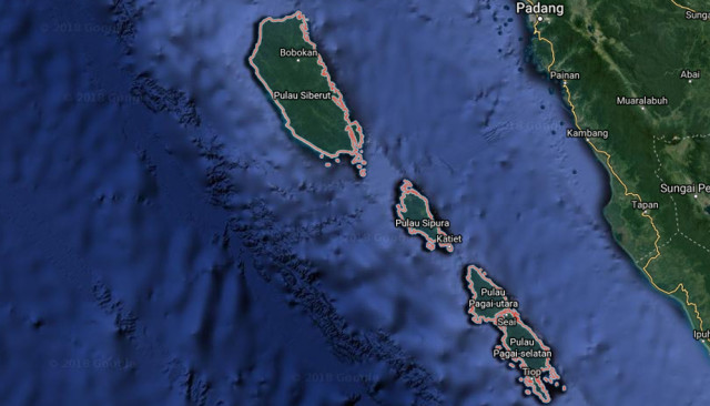 Kawasan Kepulauan Mentawai. Foto: ist
