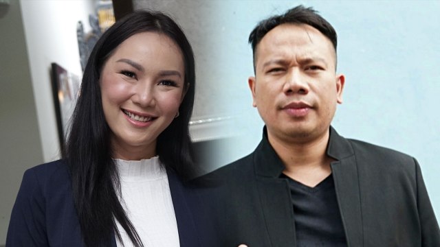 Kalina Oktarani dan Vicky Prasetyo. Foto: Ronny