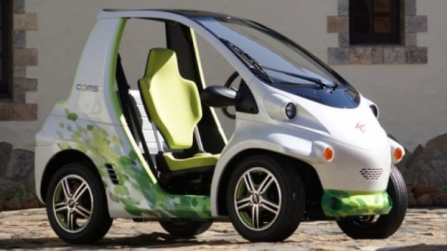 Tampilan depan Toyota Coms. Foto: Wheelsca