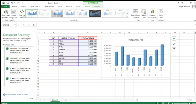 Cara Membuat Grafik di Microsoft Excel dengan Cepat dan Mudah (666735)