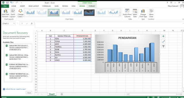 Cara Membuat Grafik di Microsoft Excel dengan Cepat dan Mudah (666736)