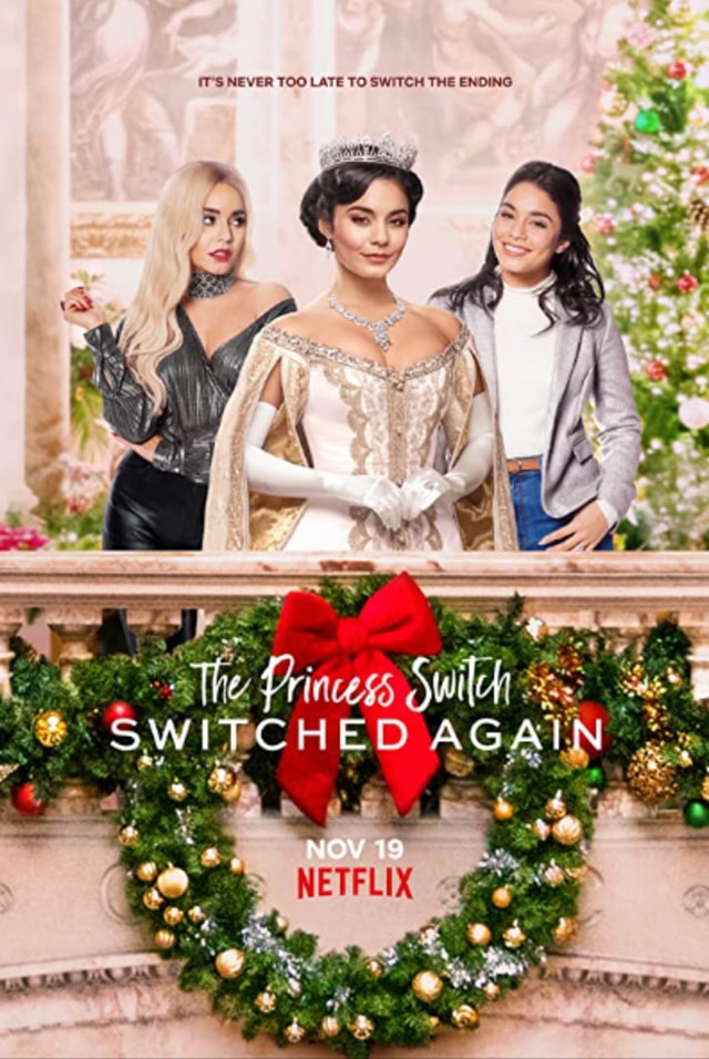 Poster film The Princess Switch: Switched Again. Dok: IMDb