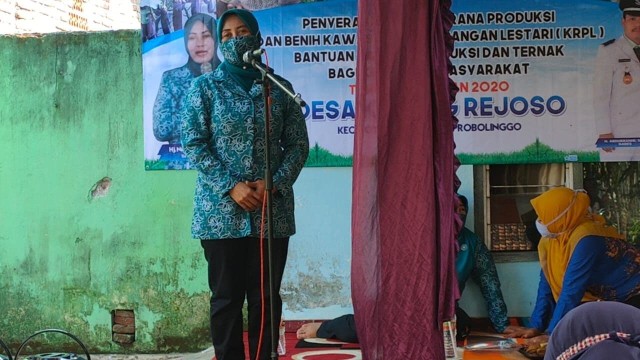Kunjungan Istri Wakil Bupati Probolinggo Ke Desa Kedungrejoso