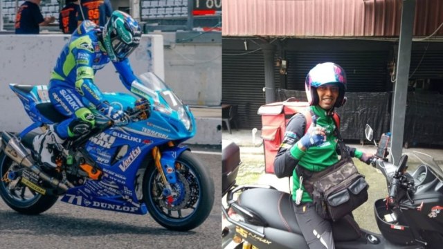 Kisah Haru Mantan Pebalap Moto2 Banting Setir Jadi Pengantar Ayam Geprek (160490)
