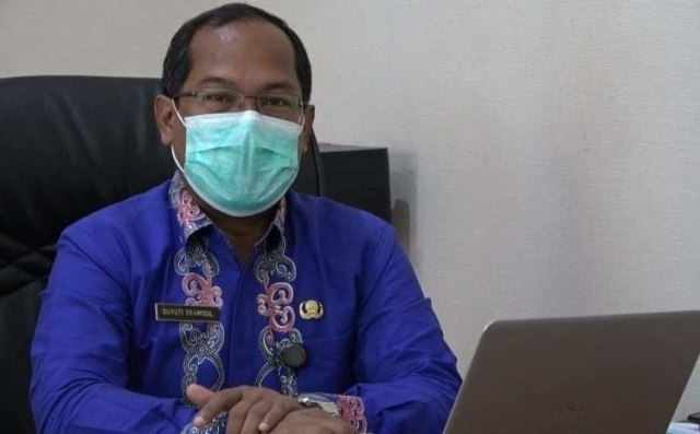 Kepala Dinas Kesehatan Provinsi Kalimantan Tengah, Suyuti Syamsul.﻿