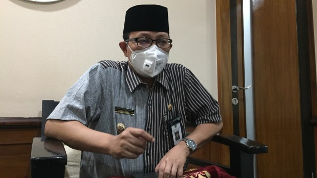 Wakil Wali Kota Yogyakarta Heroe Poerwadi di kantornya, Jumat (20/11). Foto: Arfiansyah Panji Purnandaru/kumparan