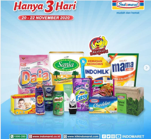 Jangan Sampai Terlewatkan, Katalog Promo JSM Indomaret 20-22 November 2020 (667318)