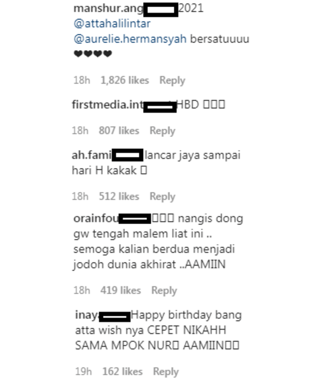 Aurel Rayakan Ultah Atta Halilintar, Netizen Doakan Lancar hingga Pelaminan (195572)