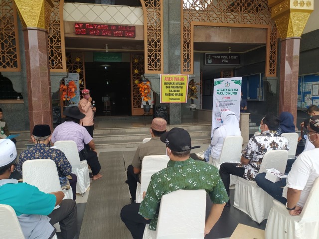 Peluncuran paket wisata religi keliling masjid kuno di Kota Cirebon. (Ciremaitoday)