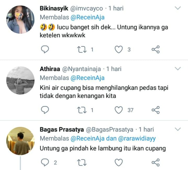 Ngakak, Bocah Ini Tak Sengaja Minum Air yang Berisi Ikan Cupang saat Kepedesan (12597)