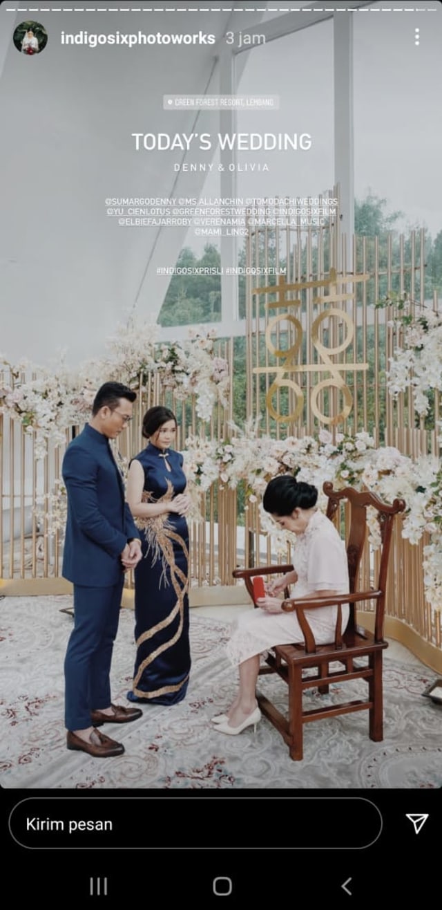 Beredar Foto Pernikahan Denny Sumargo Hari Ini, Netizen Heboh (248902)