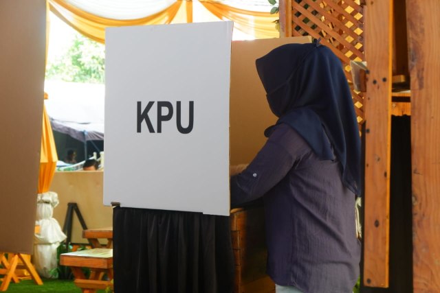 KPU Bandar Lampung Gelar Simulasi Pemungutan Suara Pilwalkot 2020 dengan Prokes (101886)