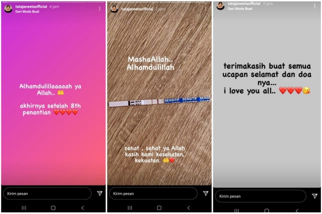 Selamat! Tata Janeeta Hamil Anak Pertama dari Raden Brotoseno (655001)