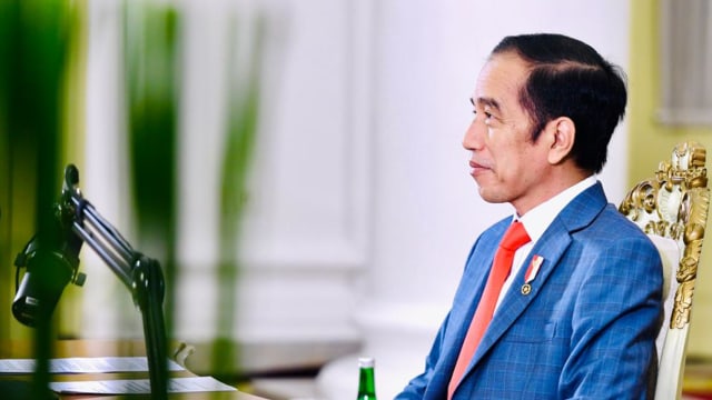 Presiden Jokowi Hadiri KTT G20 Tahun 2020 secara Virtual. Foto: Lukas - Biro Pers Sekretariat Presiden